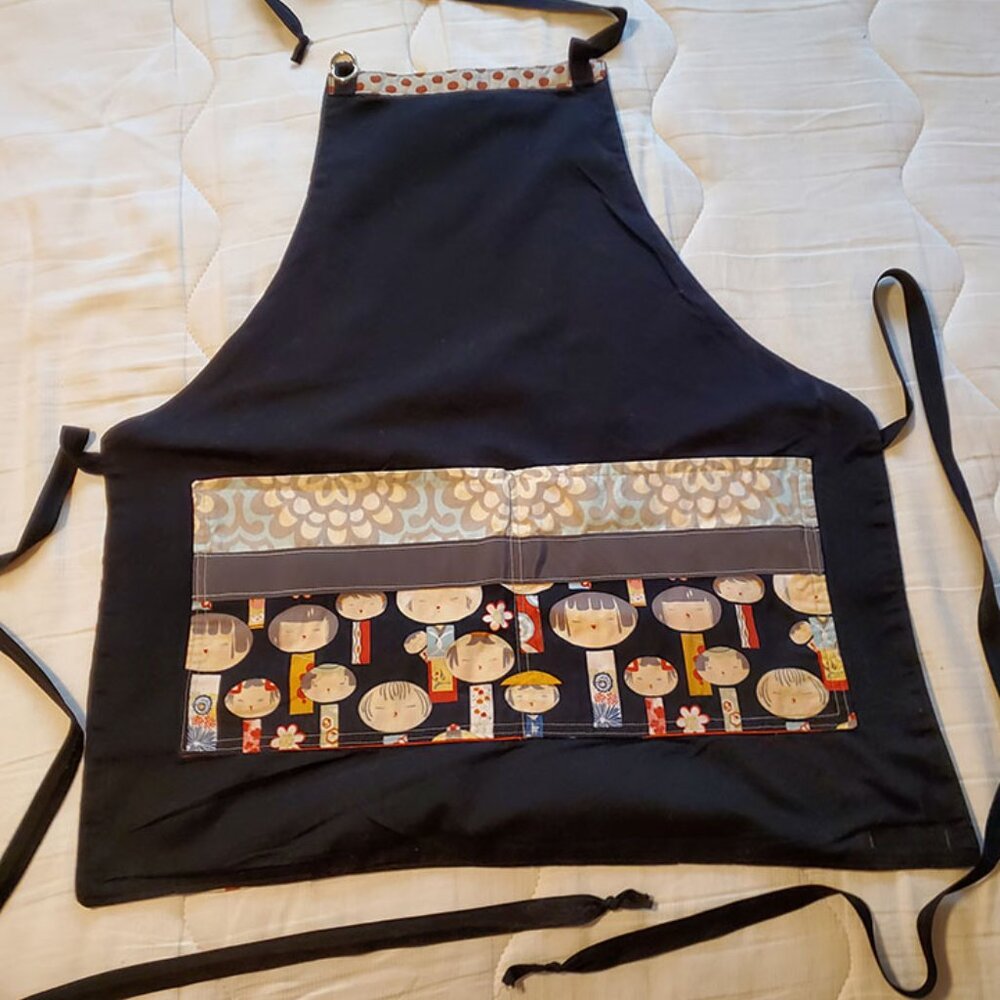 Cute multi print apron Ribbon Street